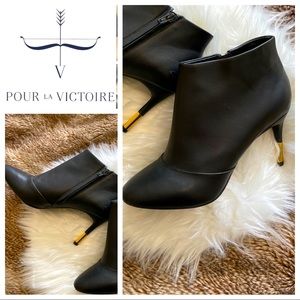 Pour La Victoire Black - Ankle Booties / Boots - 8.5